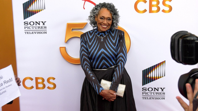 Veronica Redd "The Young and the Restless" 50th Anniversary Celebration Red Carpet