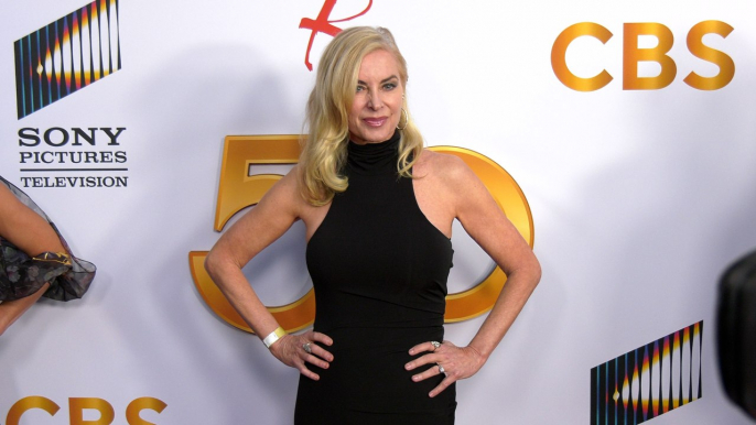 Eileen Davidson "The Young and the Restless" 50th Anniversary Celebration Red Carpet