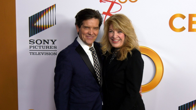 Michael Damian and Janeen Damian "The Young and the Restless" 50th Anniversary Celebration Red Carpet