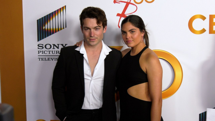 Rory Gibson and Alicia Ruelas "The Young and the Restless" 50th Anniversary Celebration Red Carpet