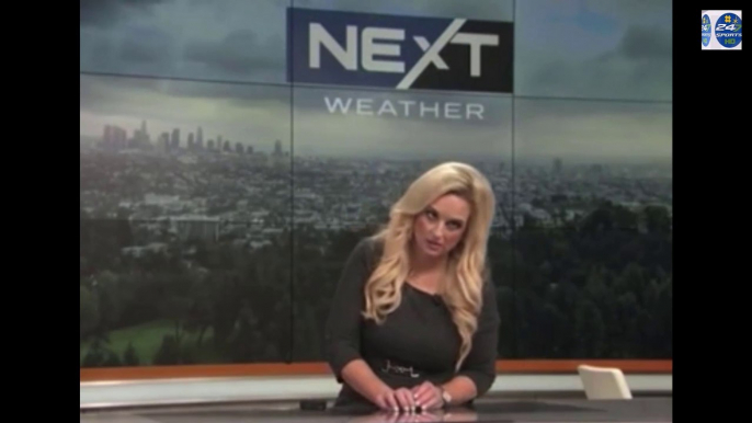 Terrifying Moment LA Weather Forecaster's Eyes Roll to the Back of Her Head before She Collapses On Live TV