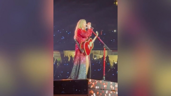 Taylor Swift performs All Too Well as Eras tour kicks off in Arizona