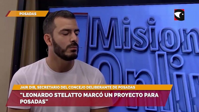 "Leonardo stelatto marcó un proyecto para posadas"