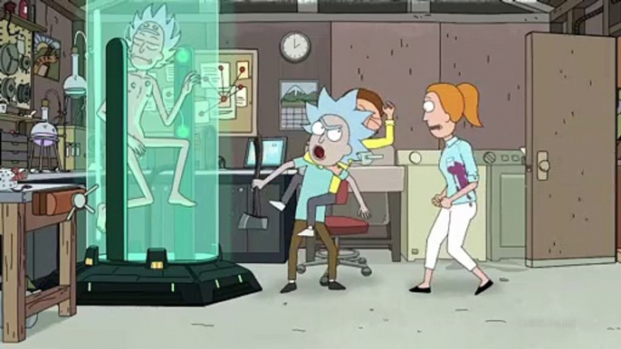 Rick and Morty - Tiny Rick Tries To Kill Regular Rick