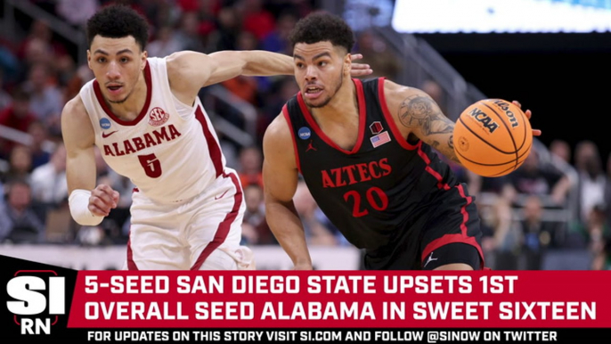 San Diego State Upsets Top-Seeded Alabama