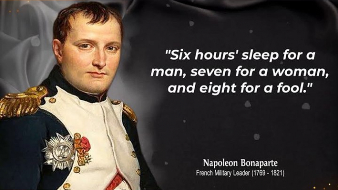 Napoleon Bonaparte Quotes.