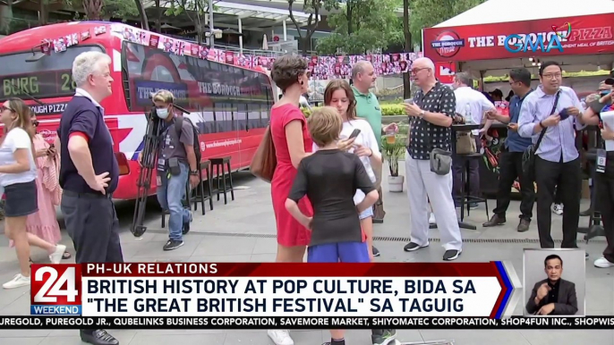 British history at pop culture, bida sa "The Great British Festival" sa Taguig | 24 Oras Weekend