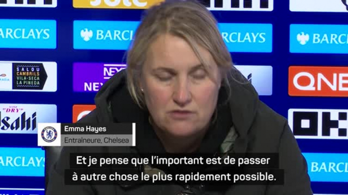 Chelsea - Après la défaite contre City, Hayes veut passer à autre chose contre Lyon