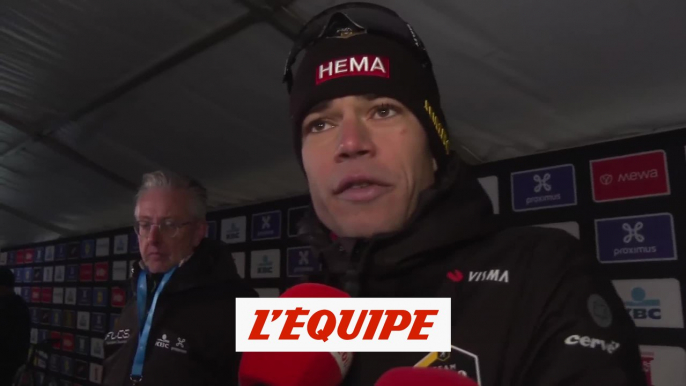 Van Aert : « C'était le moment de gagner pour Christophe Laporte » - Cyclisme - Gand-Wevelgem