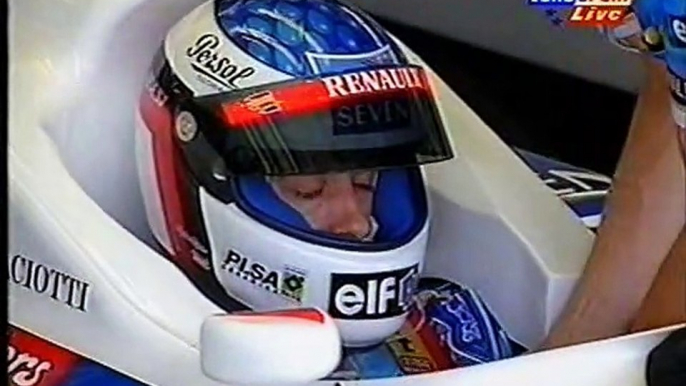 Formula-1 1996 Rd 03 - Argentina - Buenos Aires - Qualifying (Eurosport)