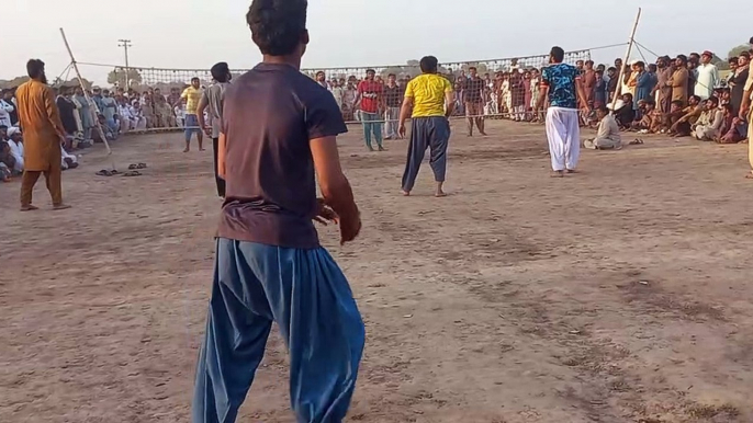 Volleyball match naqvi club vs Faiz pur club