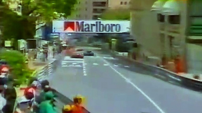 Formula-1 1994 R04 Monaco Grand Prix - Thursday Qualifying Highlights (Eurosport)