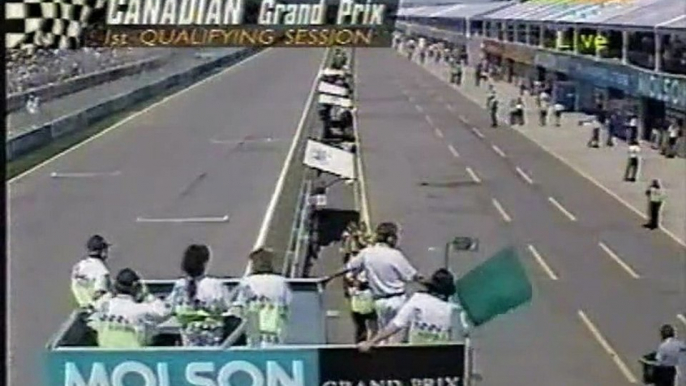 Formula-1 1994 R06 Canadian Grand Prix - Friday Qualifying (Eurosport)