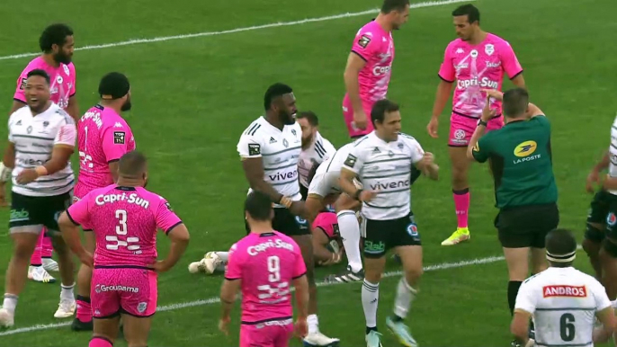 TOP 14 - Essai de Frederico Nicolas SANCHEZ (CAB) - CA Brive - Stade Français Paris - Saison 2022-2023