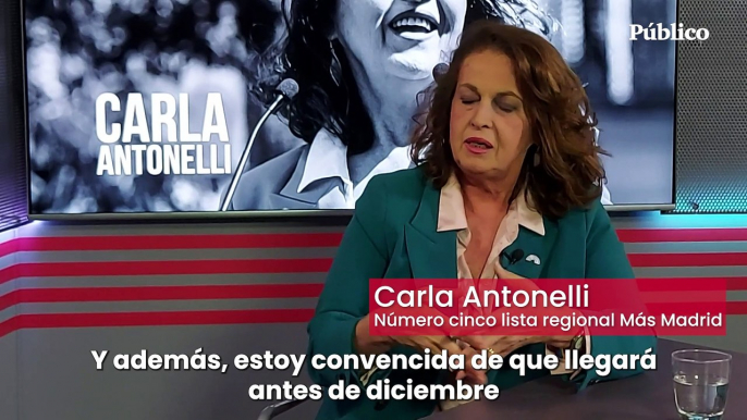 Carla Antonelli: "Sumar aunará a todas las fuerzas de izquierdas y Podemos estará dentro"