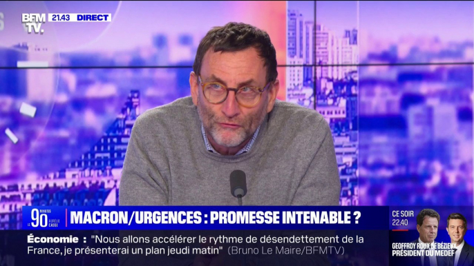 Désengorgement des urgences avant fin 2024: "Je suis un peu étonné d'une annonce pareille" explique Mathias Wargon (médecin urgentiste):