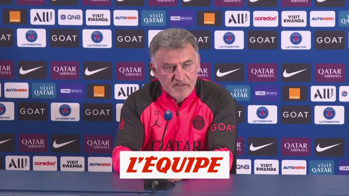 Galtier : « Je me sens toujours légitime à être l'entraîneur du PSG » - Foot - L1 - PSG