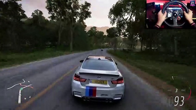 BMW M4 and A45 Steering Wheel Gameplay