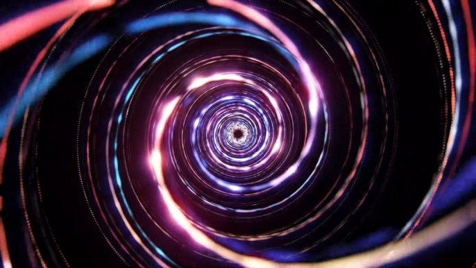 Neon Wire Vortex VJ Loop