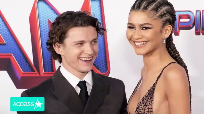 Zendaya Dazzles At Mumbai Gala w_ Tom Holland