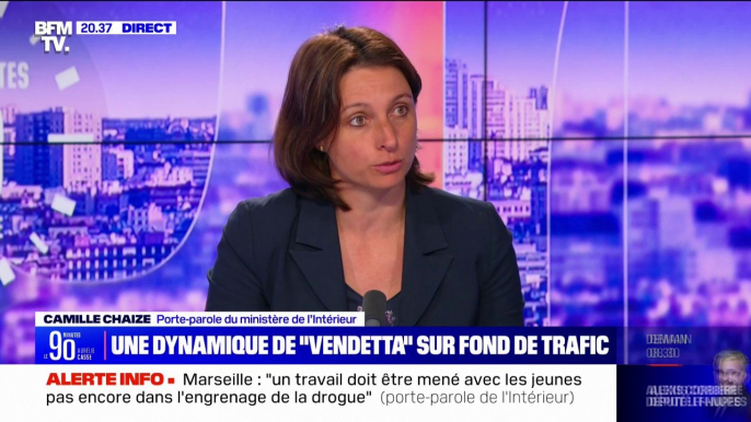 Camille Chaize, porte-parole du ministère de l’Intérieur: "Le trafic de stupéfiants est le premier marché criminel en France"