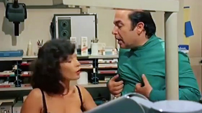 Lino Banfi - 75 donne si é portato qua dentro, ma come hai fatto che é stretto - scene migliori divertenti con Alvaro Vitali Pierino schiaffi