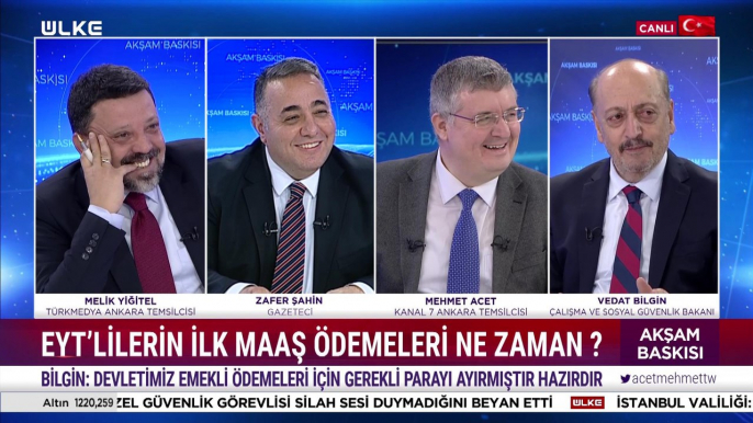 Akşam Baskısı - Mehmet Acet | Melik Yiğitel | Zafer Şahin | Şamil Tayyar | Vedat Bilgin | 31 Mart 2023