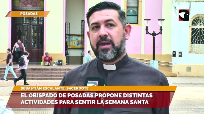 El Obispado de Posadas propone distintas actividades para sentir la Semana Santa