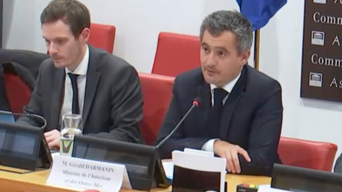 EN DIRECT | Darmanin devant la commission des lois de l'Assemblée nationale sur le maintien de l'ordre