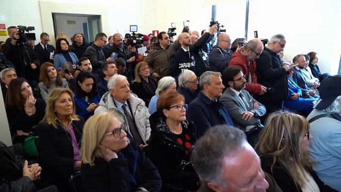 "Orfeo e le Sirene" accolti al MArTA di Taranto, presente alla cerimonia anche il Ministro Sangiuliano. Emiliano: "Ringrazio il Ministro e i Carabinieri per il lavoro straordinario" - VIDEO
