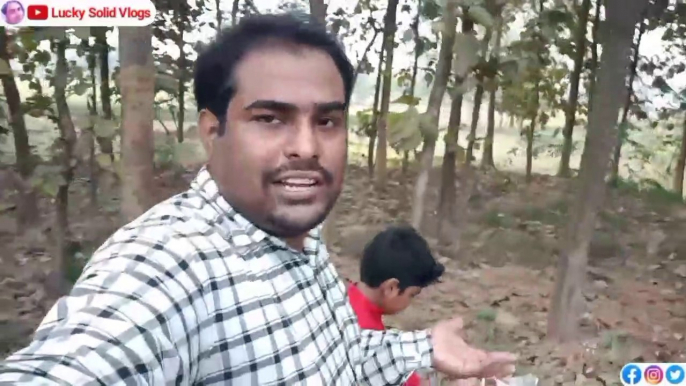 Man vs Wild | यह विडियो सत्य है | Lucky Solid Vlogs | Daily Vlog | Gorakhpur Viral Video | Village
