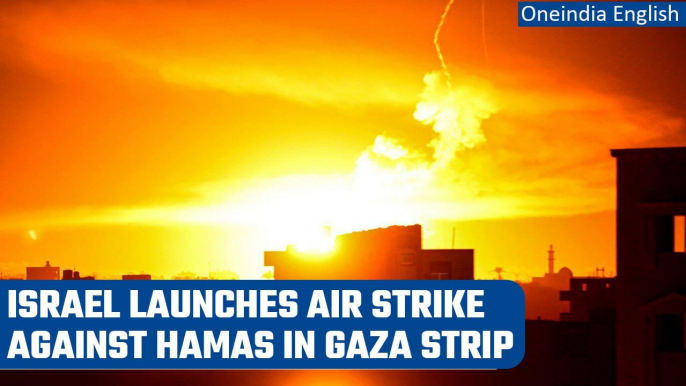 Israel launches air strike in Gaza Strip against Hamas after rocket attacks | Oneindia News