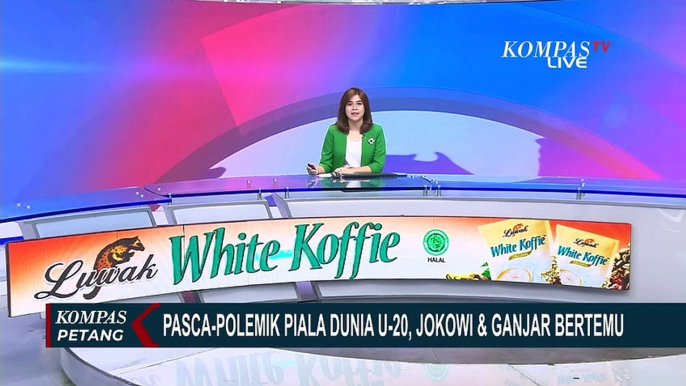 Momen Presiden Joko Widodo dan Ganjar Pranowo Bertemu Pertama Kali Pasca Polemik Piala Dunia U-20