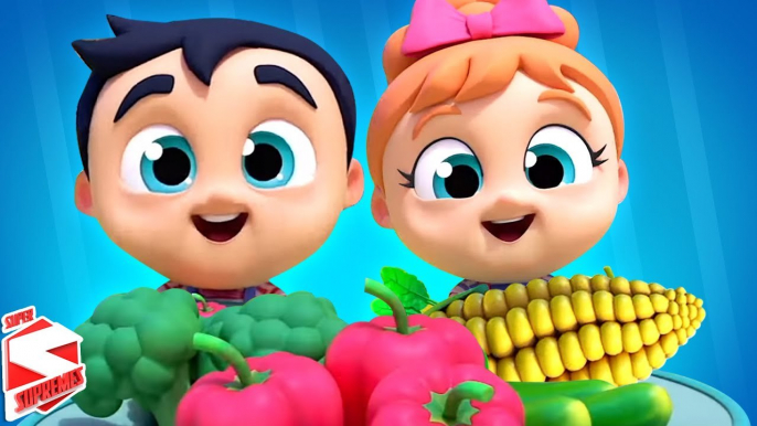 Vegetables Song: Healthy Eating Habits And Nursery Rhyme And Kids Song