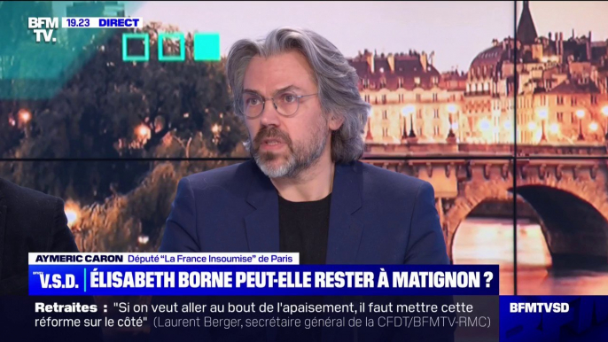 Aymeric Caron (LFI-Nupes): "Un changement de gouvernement, ça ne nous intéresse pas"