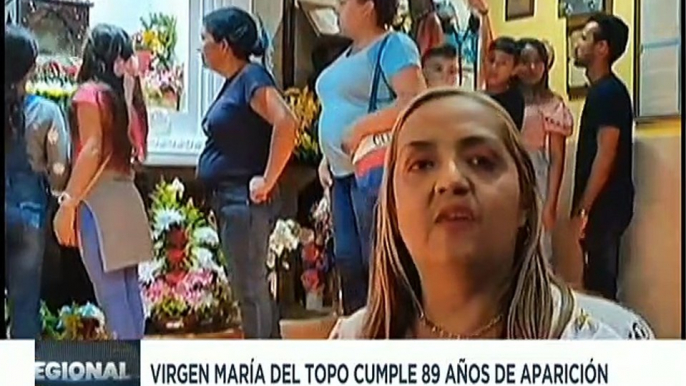 Cojedes | Devotos acompañan a la Virgen del Topo al cumplirse 89 años de su aparición