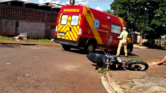 Motociclista fica ferido após cair de moto no Interlagos