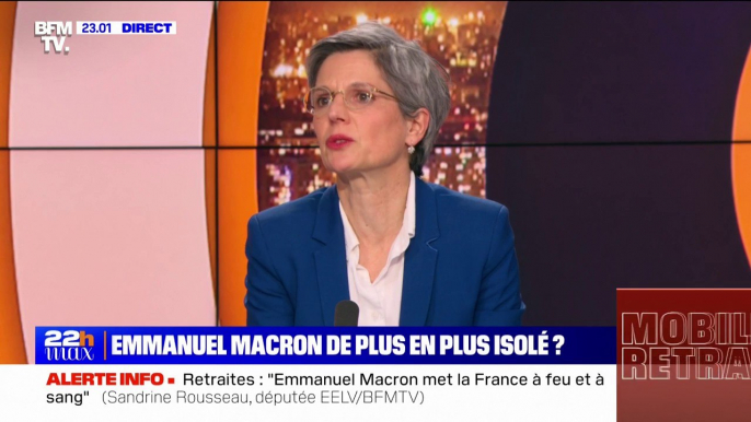 Sandrine Rousseau (EELV): "Nous continuerons la lutte quelle que soit la décision du Conseil constitutionnel"