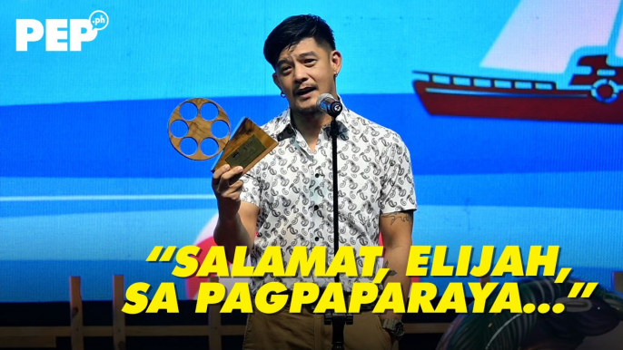 Romnick Sarmenta wins Best Actor award at the 1st Summer MMFF Gabi ng Parangal