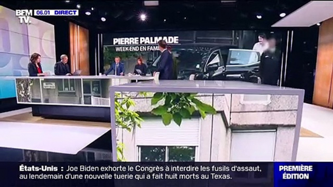 Les caméras de BFMTV ont filmé Pierre Palmade en sortie ce week-end avec sa famille puis de retour à l'hôpital de Bordeaux, dans le cadre de son contrôle judiciaire