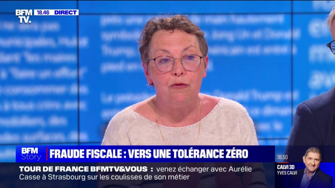 Fraude fiscale: "La question du montant de la fraude et de l'évasion fiscale heurte" estime  Anne Guyot-Welke (Solidaires Finances Publiques)