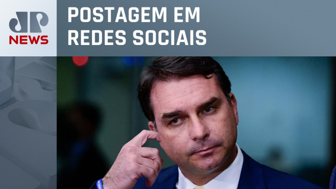 TSE condena Flávio Bolsonaro por associar Lula ao demônio