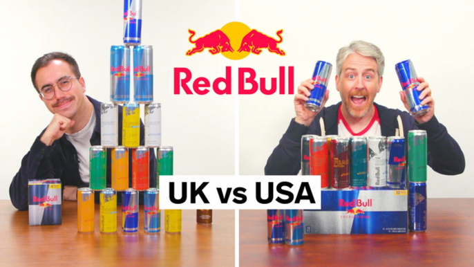 All the differences between Red Bull in the US and the UK