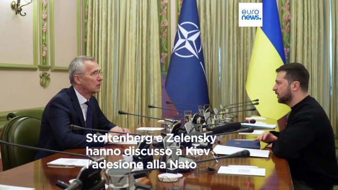 Il segretario generale della Nato: "Si discuterà l'annessione dell'Ucraina al vertice di Vilnius"