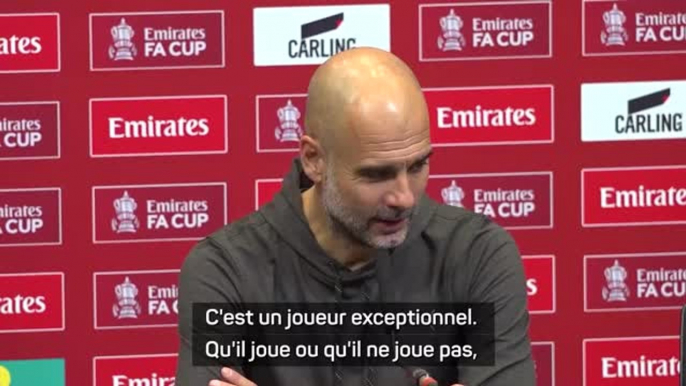 Manchester City - Guardiola : "Mahrez adore jouer au football"