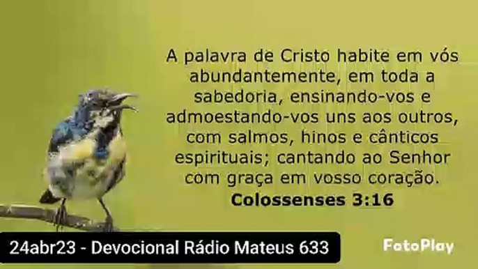 24abr23 - Devocional Rádio Mateus 633