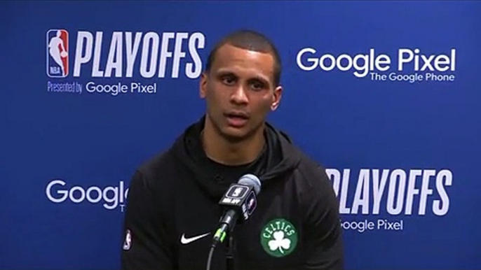 Boston Celtics' Joe Mazzulla after Sunday's Game 4 victory against Atlanta