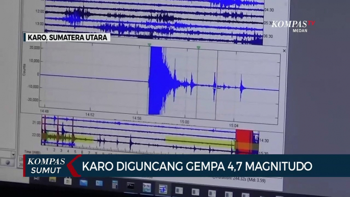 Gempa Berkekuatan Magnitudo 4,6 Guncang Kabupaten Karo