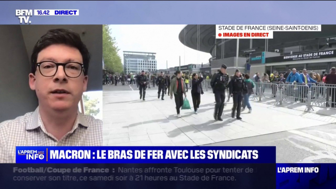 Emmanuel Macron à la finale de la Coupe de France: "Vous n'empêcherez jamais des supporters de huer", affirme le député LR Pierre-Henri Dumont