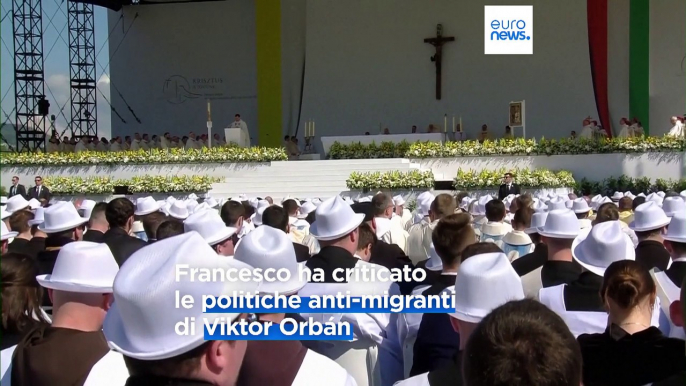 Papa Francesco, la messa in piazza a Budapest: "Siate aperti al prossimo"